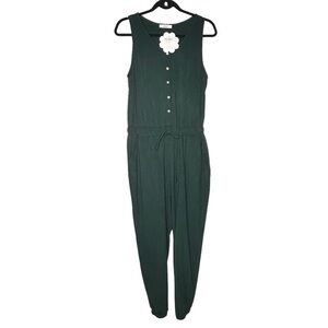 NWT Cherish stuck on you Jumpsuit hunter green size Medium